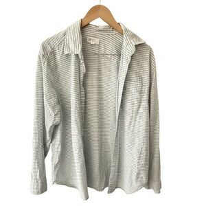 Gap Cotton Striped Button-Up Shirt or Cover-Up
